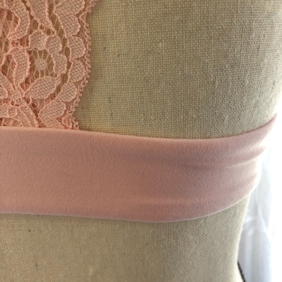Victoria’s Secret pink bra, lace v-back 32  B NWT - Picture 6 of 13